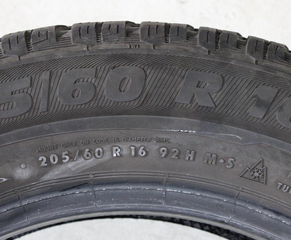 4x 205/60R16 92H SEMPERIT MASTER-GRIP 2 WINTERREIFEN 2017 #245P – Bild 6