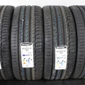 4x 265/45R21 108H CONTINENTAL SOMMERREIFEN 2022 XL NEU #26JR