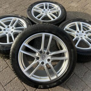 4 ORIGINAL 20" ALU WINTERRÄDER PORSCHE CAYENNE 9YA CONTI #22ZC