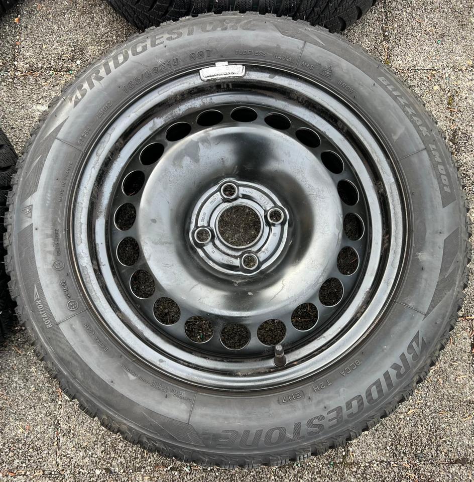 4 WINTERRÄDER OPEL CORSA-D CORSA-E ADAM 185/60R15 88T RDKS #245J – Bild 10