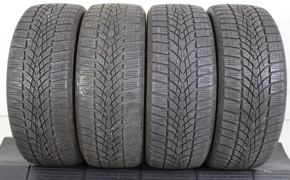 4x 205/45R17 88V DUNLOP WINTERREIFEN RUNFLAT 5,5-6MM * #1I4L