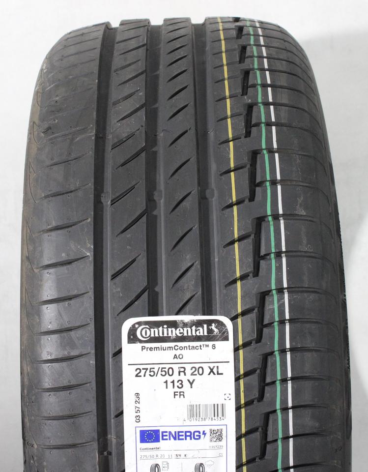 1x 275/50R20 113Y CONTINENTAL PREMIUM CONTACT 6 AO NEU 2021 #24AY – Bild 2