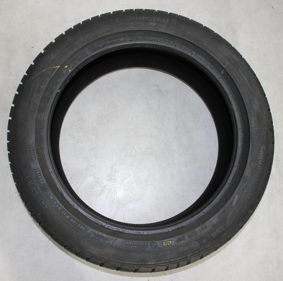 2x 205/50R17 89H CONTINENTAL WINTERREIFEN RUNFLAT NEU #26DT – Bild 6