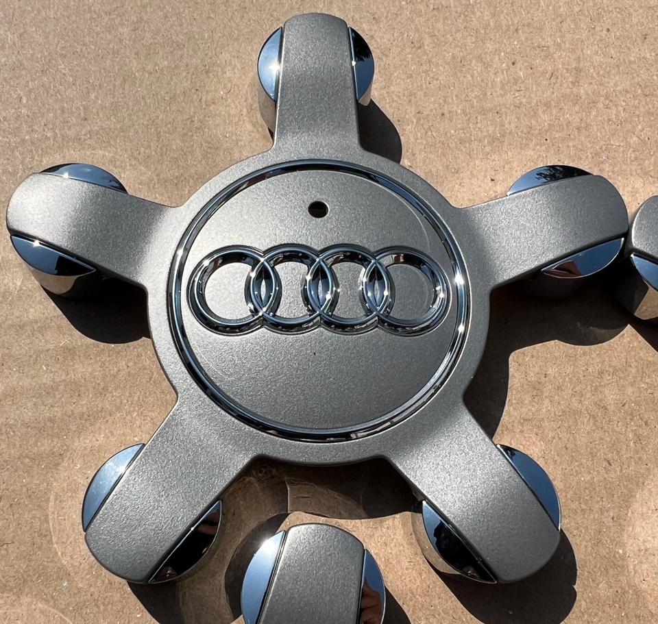 4 ORIGINAL NABENDECKEL STERN AUDI Q5 8R 8R0601165 NEU 5x112 #1XLW – Bild 4