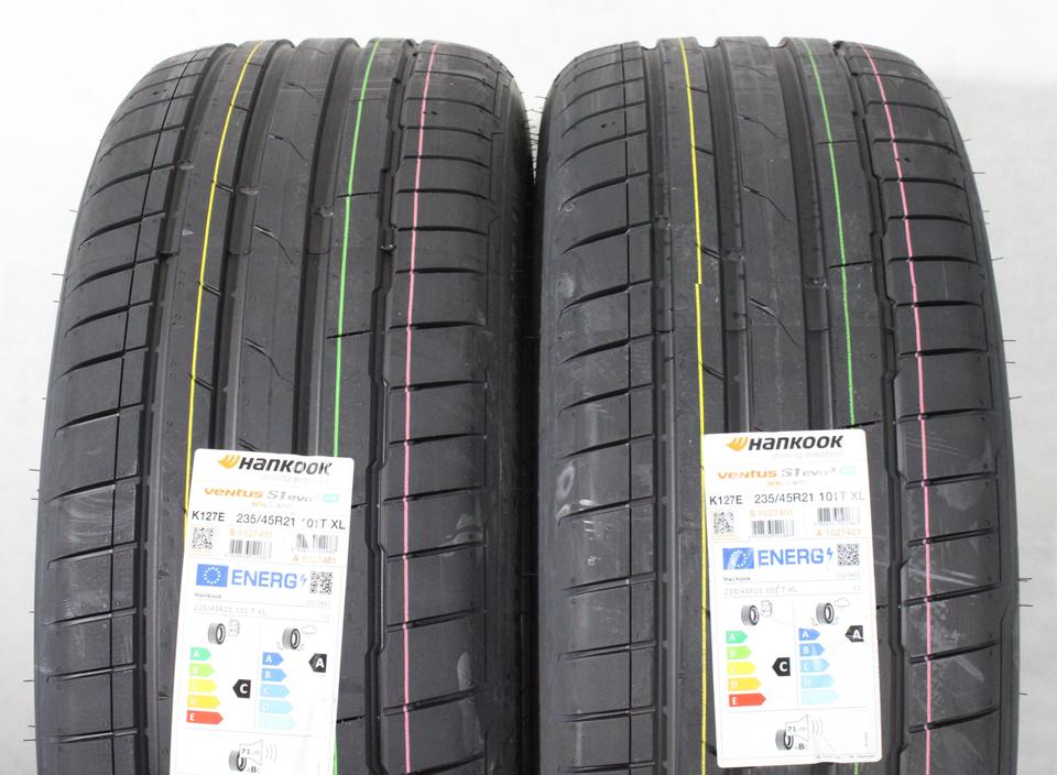 2x 235/45R21 101T HANKOOK VENTUS S1 EVO 3 EV 2023 SEAL NEU #25ZT – Bild 2