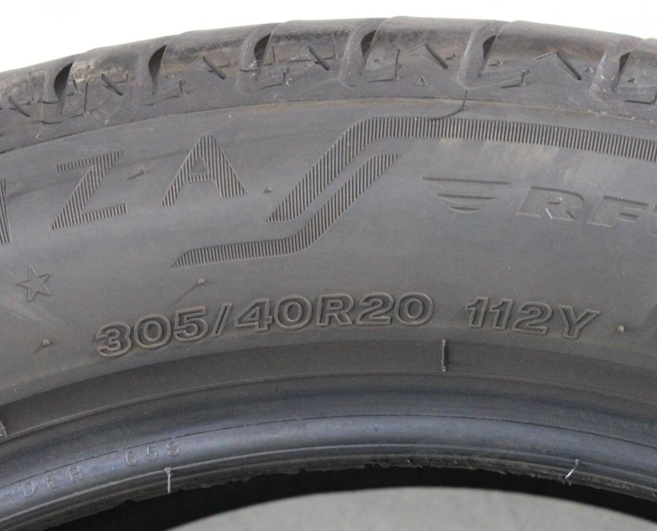 1x 305/40R20 112Y BRIDGESTONE ALENZA 001 RUNFLAT 2023 #214F – Bild 4