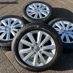 4 ORIGINAL ALU WINTERRÄDER 17" VW BUS T5 T6 T6.1 215/60R17C #265R