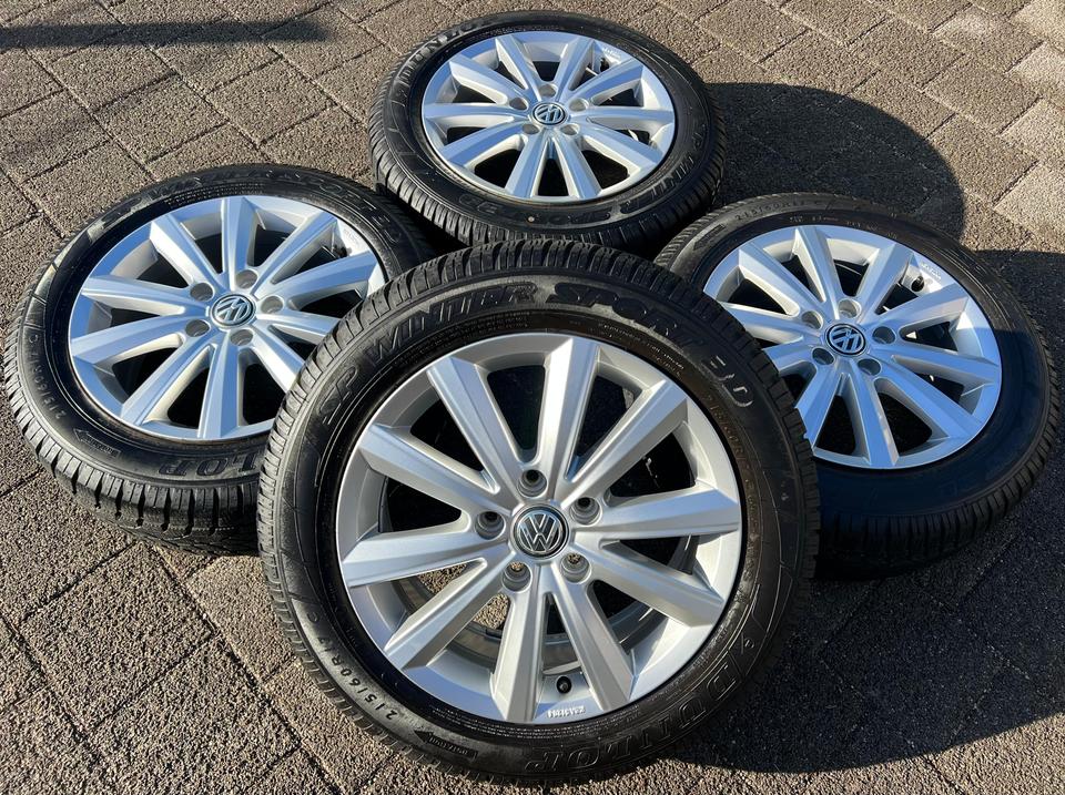 4 ORIGINAL ALU WINTERRÄDER 17" VW BUS T5 T6 T6.1 215/60R17C #265R