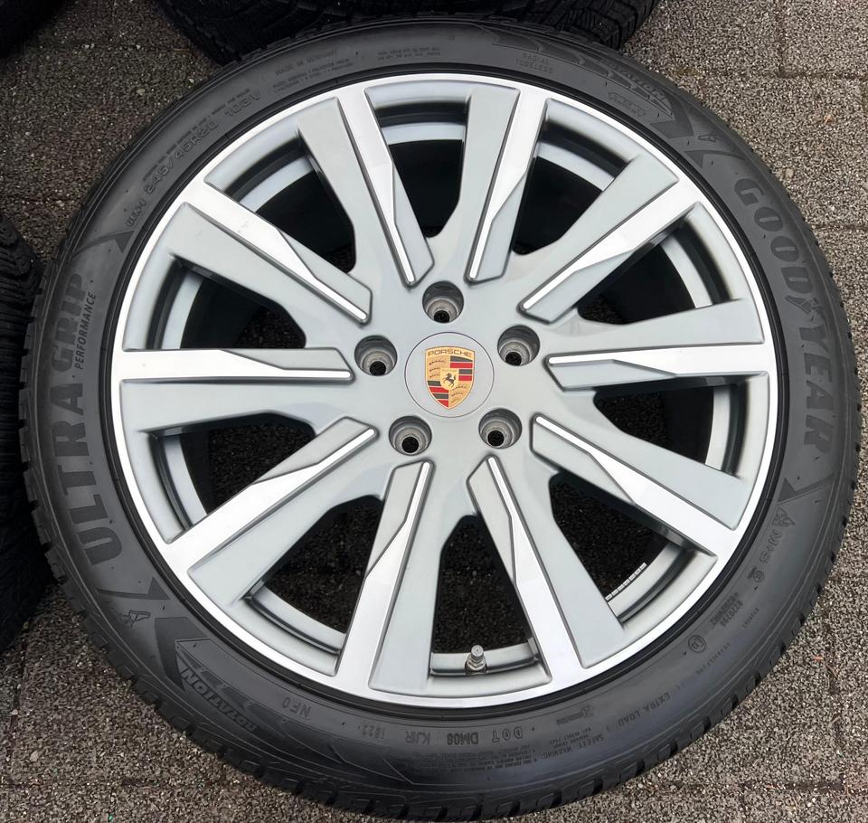 4 ORIGINAL 20" ALU WINTERRÄDER PORSCHE TAYCAN TEQUIPMENT #24EJ – Bild 3