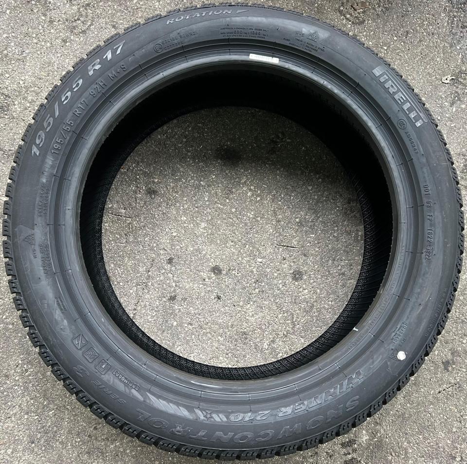 4x 195/55R17 92H PIRELLI SNOW CONTROL 3 WINTERREIFEN 2022 #1O7T – Bild 5
