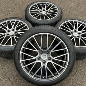 4 ORIGINAL 21" ALU WINTERRÄDER PORSCHE CAYENNE 9YA CONTI #24BR