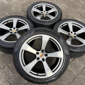 4 ORIGINAL 20" ALU WINTERRÄDER PORSCHE MACAN PIRELLI RDKS  #238F