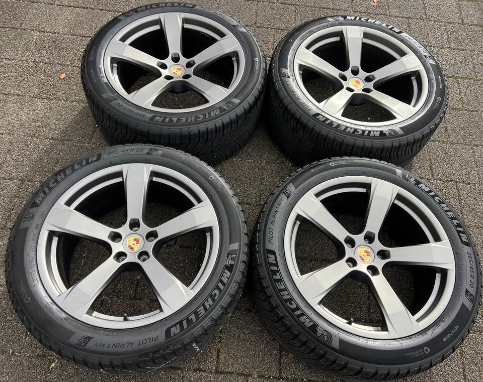4 ORIGINAL 20" ALU WINTERRÄDER PORSCHE MACAN MICHELIN RDKS #23GL – Bild 2