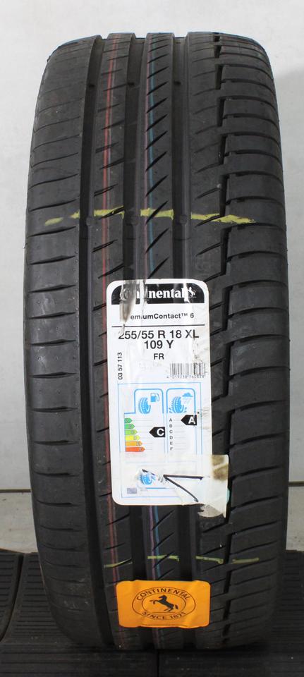 1x 255/55R18 109Y CONTINENTAL PREMIUM CONTACT 6 SOMMERREIFE #26HB
