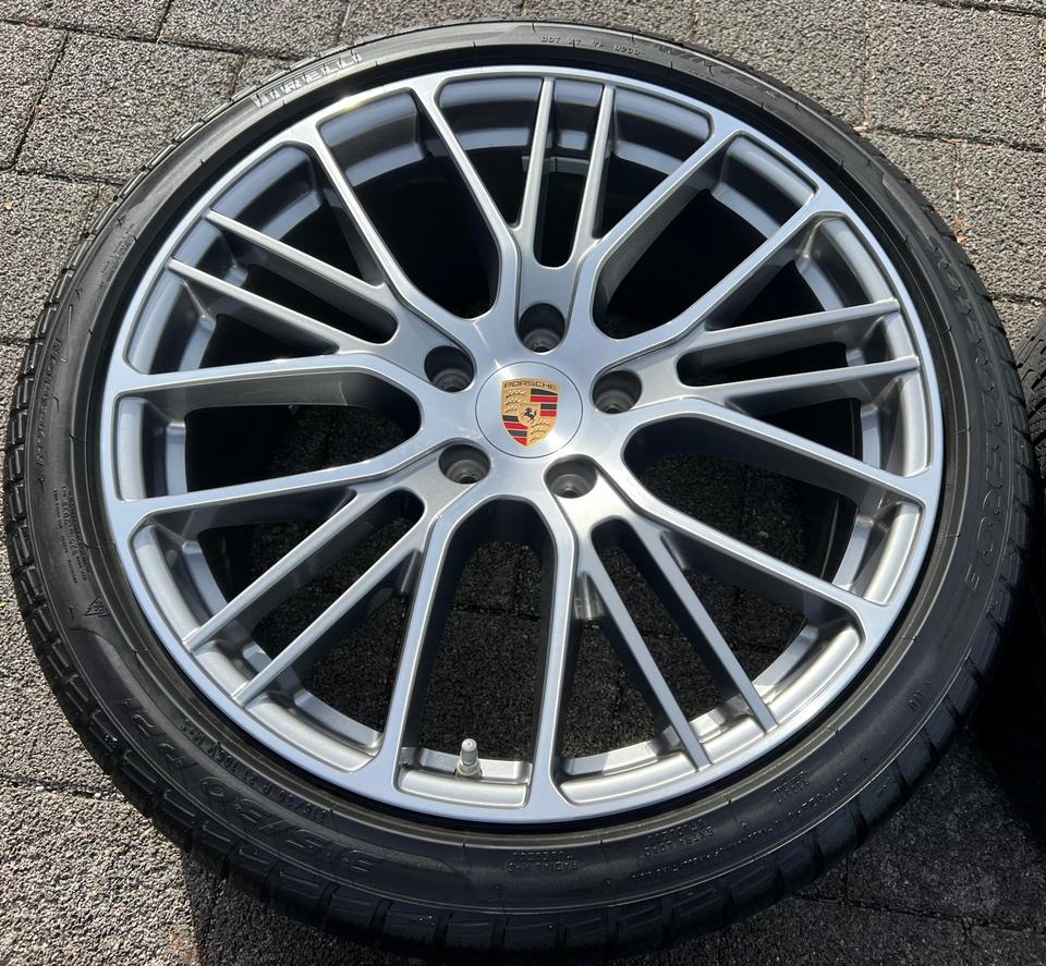 4 ORIGINAL 21" ALU WINTERRÄDER PORSCHE PANAMERA 971 FREIHAU #22OW – Bild 3
