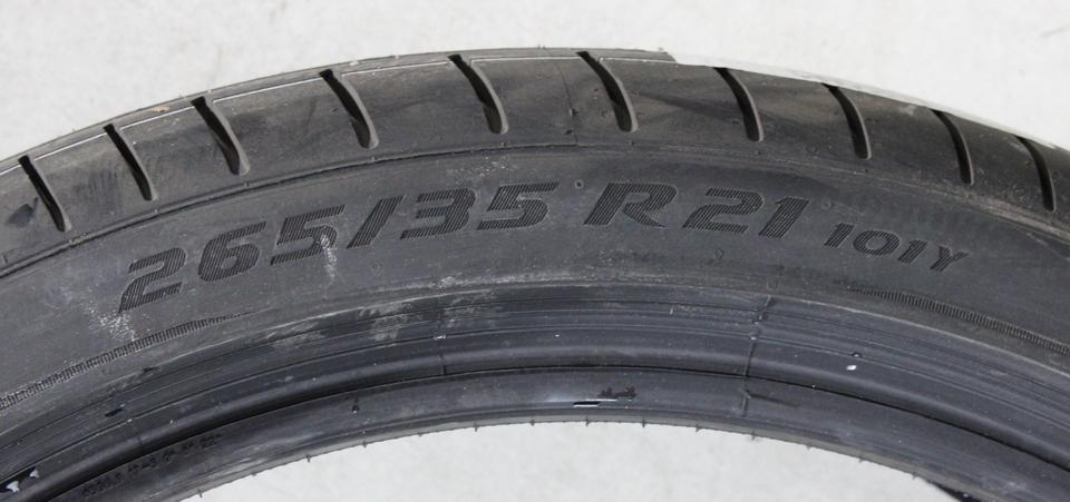1x 265/35R21 101Y PIRELLI PZERO PZ4 AO SOMMERREIFEN PNCS #26AY – Bild 4