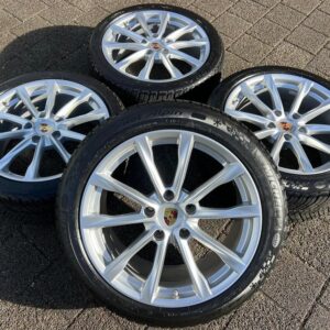 4 ORIGINAL 19" ALU WINTERRÄDER PORSCHE CAYMAN BOXSTER 982  #237Z