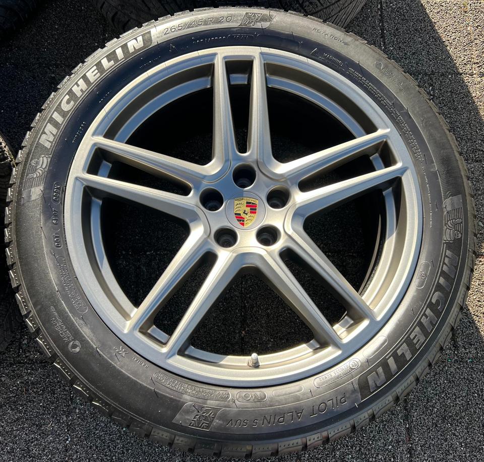 4 ORIGINAL 20" ALU WINTERRÄDER PORSCHE MACAN MICHELIN RDKS #238B – Bild 4