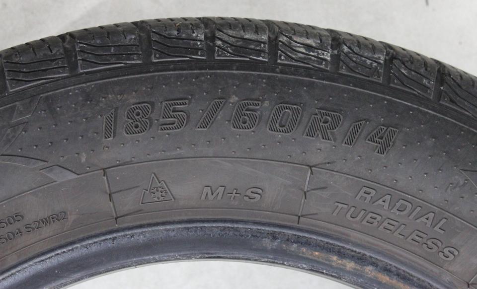 4x 185/60R14 82H ZEETEX Z8 WINTER WINTERREIFEN 2016 #23IQ – Bild 6