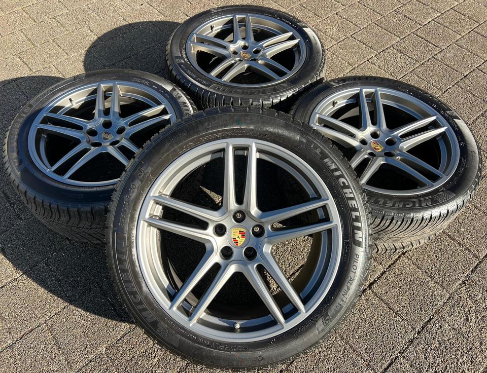 4 ORIGINAL 20" ALU WINTERRÄDER PORSCHE MACAN MICHELIN RDKS #238B