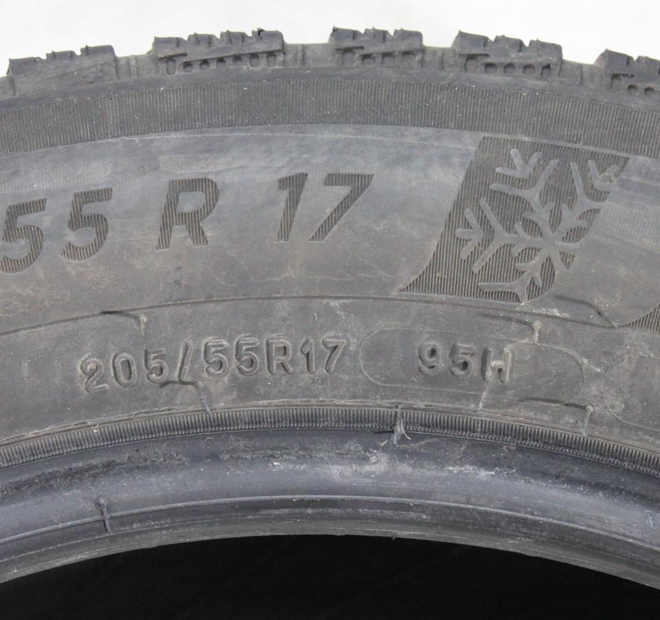 4x 205/55R17 95H MICHELIN ALPIN 6 WINTERREIFEN 2023 XL #240F – Bild 6