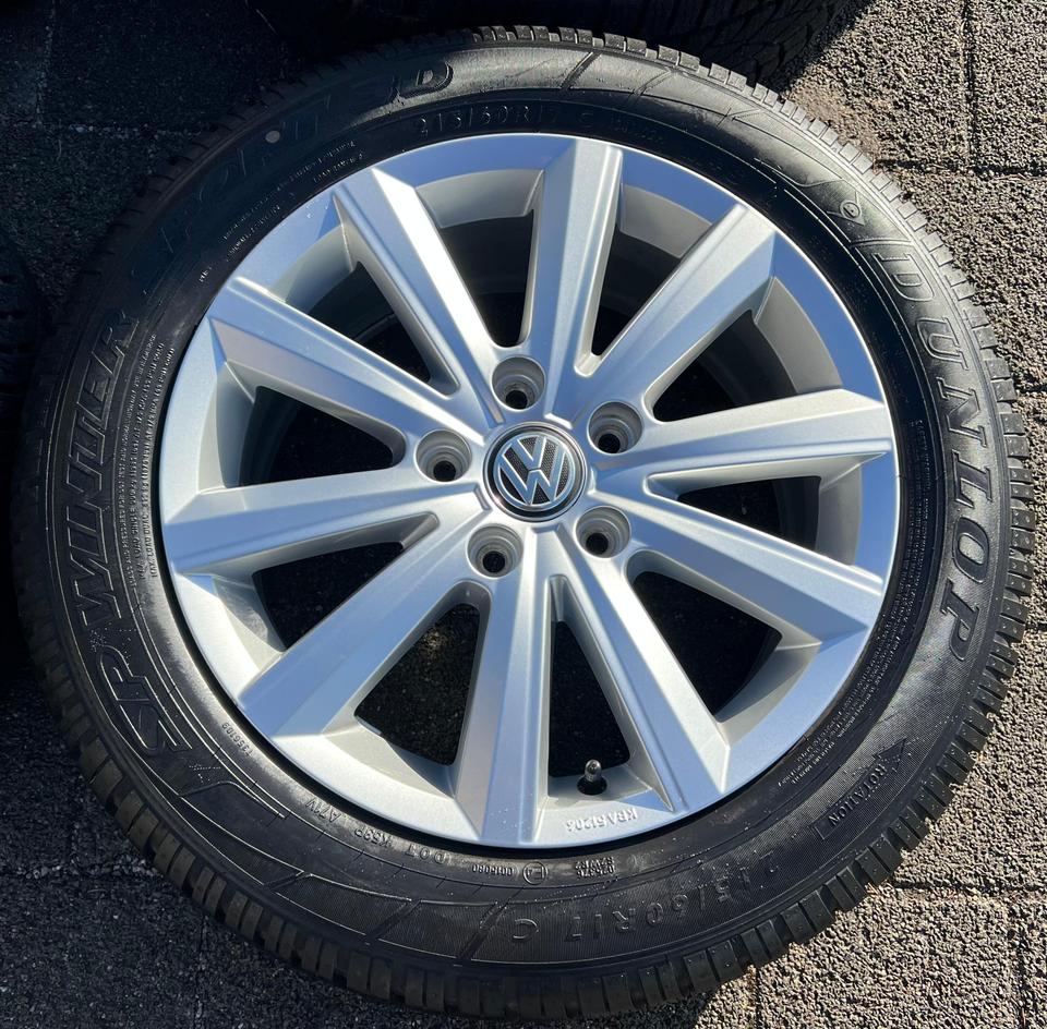 4 ORIGINAL ALU WINTERRÄDER 17" VW BUS T5 T6 T6.1 215/60R17C #265R – Bild 5