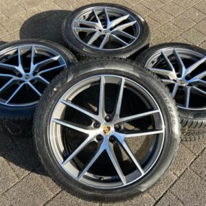 4 ORIGINAL 20" ALU WINTERRÄDER PORSCHE MACAN PIRELLI RDKS  #238J