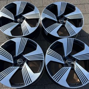 4 ORIGINAL 21" ALUFELGEN AUDI E-TRON & Q8 E-TRON GE GEN 4KE #27AU