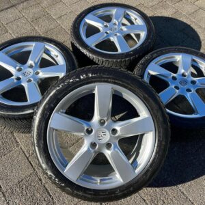 4 ORIGINAL 19" ALU WINTERRÄDER PORSCHE CAYMAN BOXSTER 982  #23ED