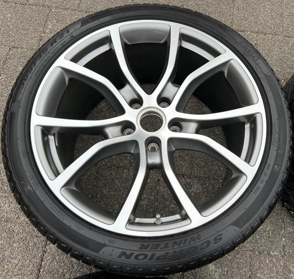 4 ORIGINAL 21" ALU WINTERRÄDER PORSCHE CAYENNE COUPE E3 9Y #22JD – Bild 3