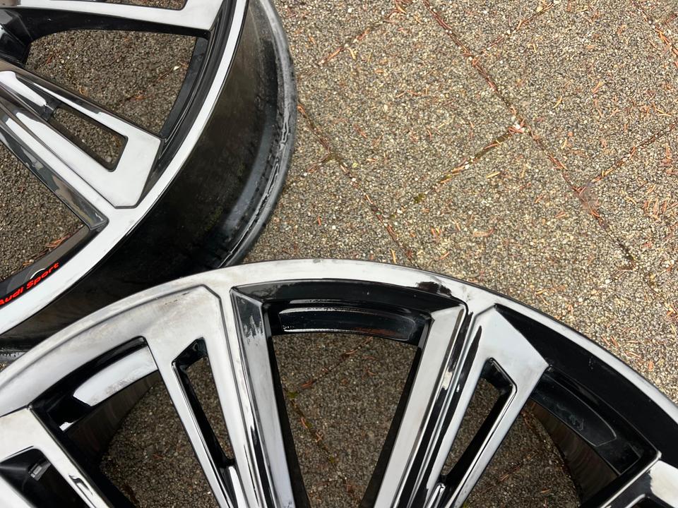 4 ORIGINAL 23" ALUFELGEN AUDI Q8 4M8601025R 10,5x23 ET18 #24EA – Bild 8