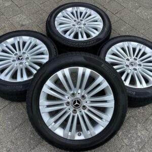 4 ORIGINAL 17" ALUFELGEN FELGEN MERCEDES C-KLASSE W206 RDKS #1Z2D
