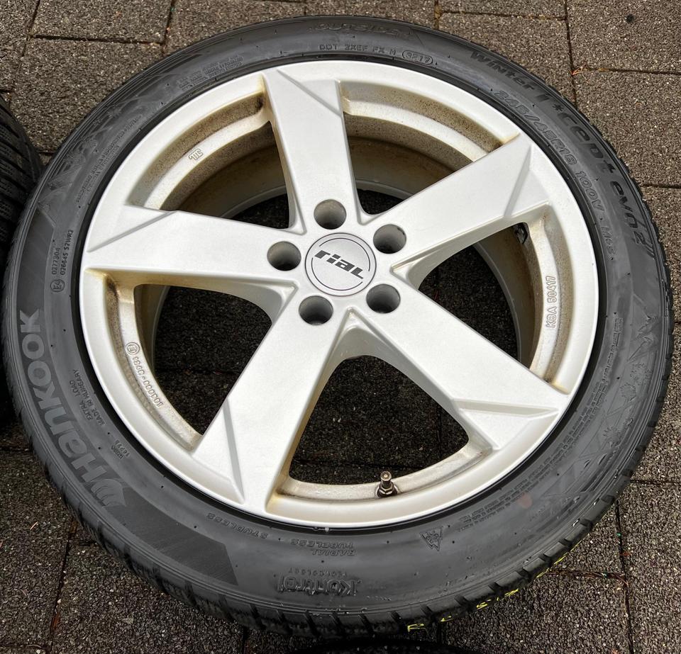4 RIAL 18" ALUFELGEN AUDI A4 8K A5 B8 A6 4G A8 4H Q5 8R FY #1VOF – Bild 6