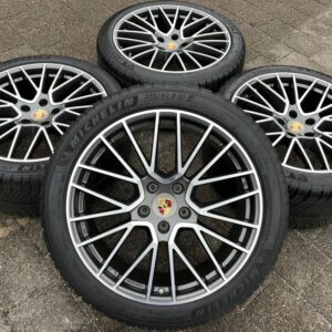 4 ORIGINAL 21" ALU WINTERRÄDER PORSCHE CAYENNE 9YA MICHELIN #23ZZ