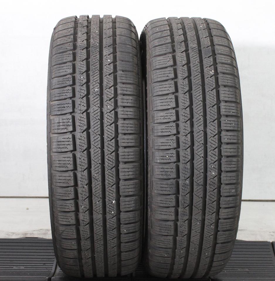 2x 205/55R17 95V CONTINENTAL WINTERREIFEN 6,5-7MM 2017 #22PD