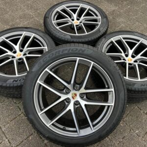 4 ORIGINAL 20" ALU WINTERRÄDER PORSCHE MACAN PIRELLI RDKS  #22QE