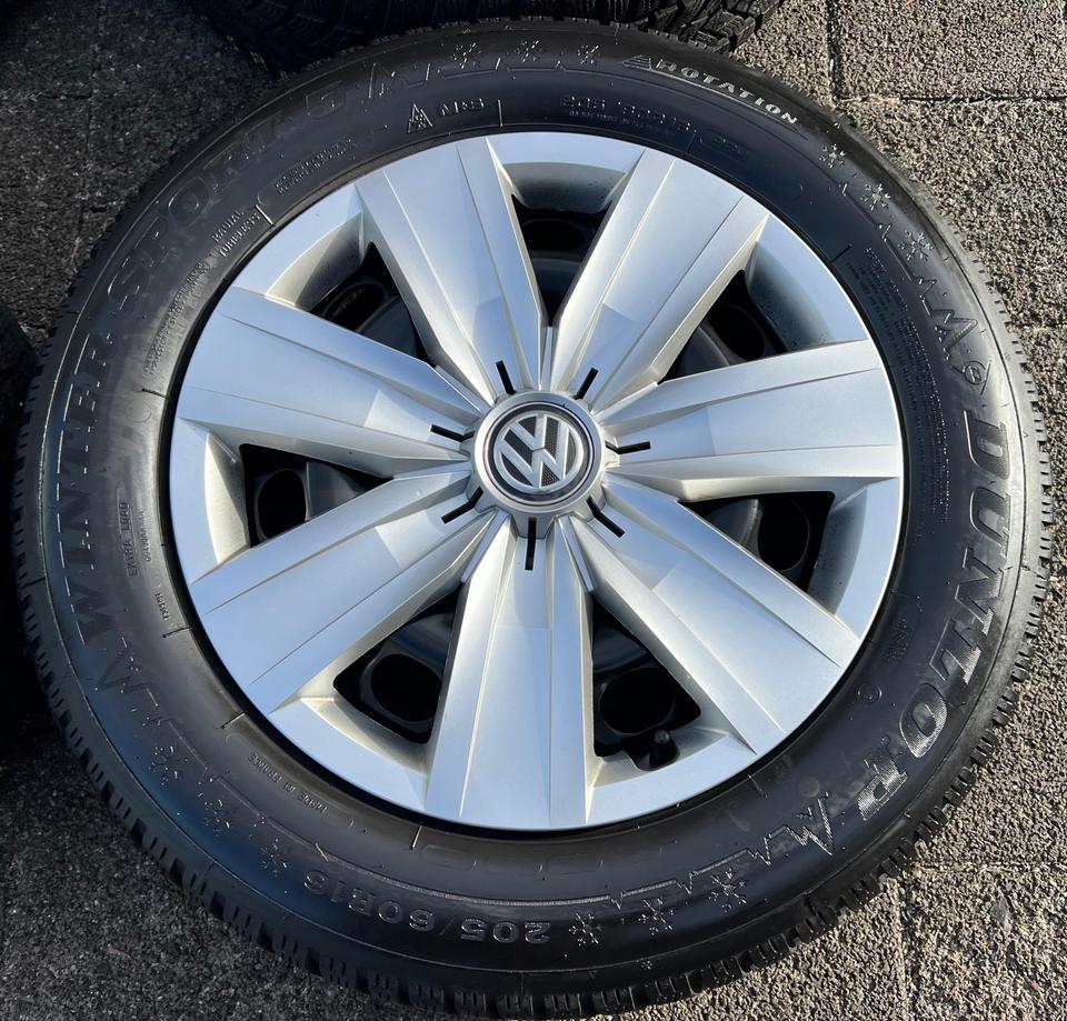 4 WINTERRÄDER AUDI Q2 GA VW T-ROC A11 205/60R16 92H TOP #1RPC – Bild 6