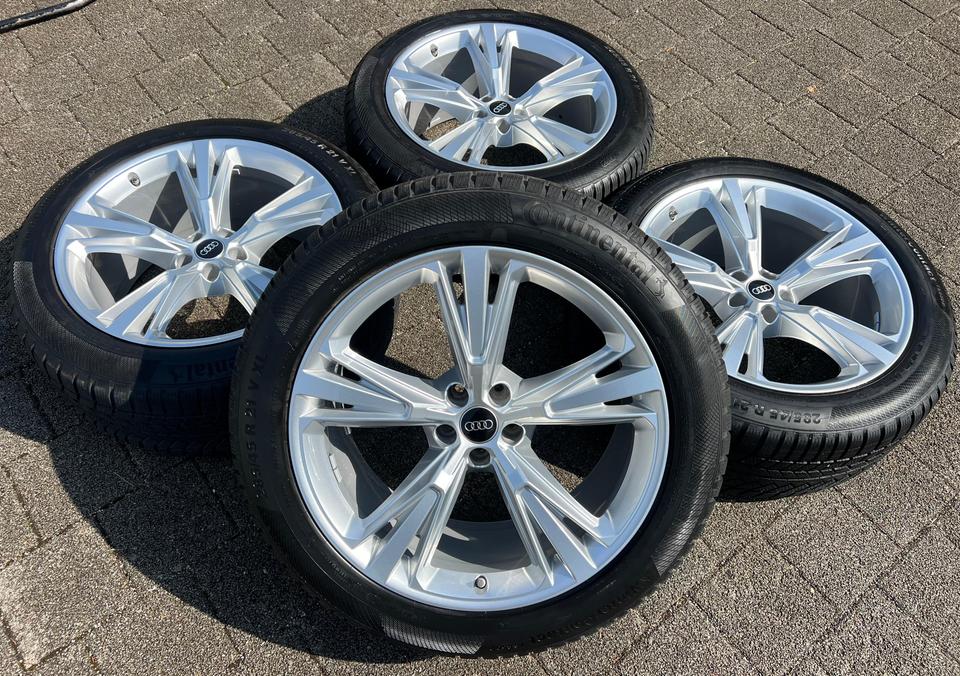 4 ORIGINAL 21" ALU WINTERRÄDER AUDI Q8 SQ8 4M 4M8601025H #20EO