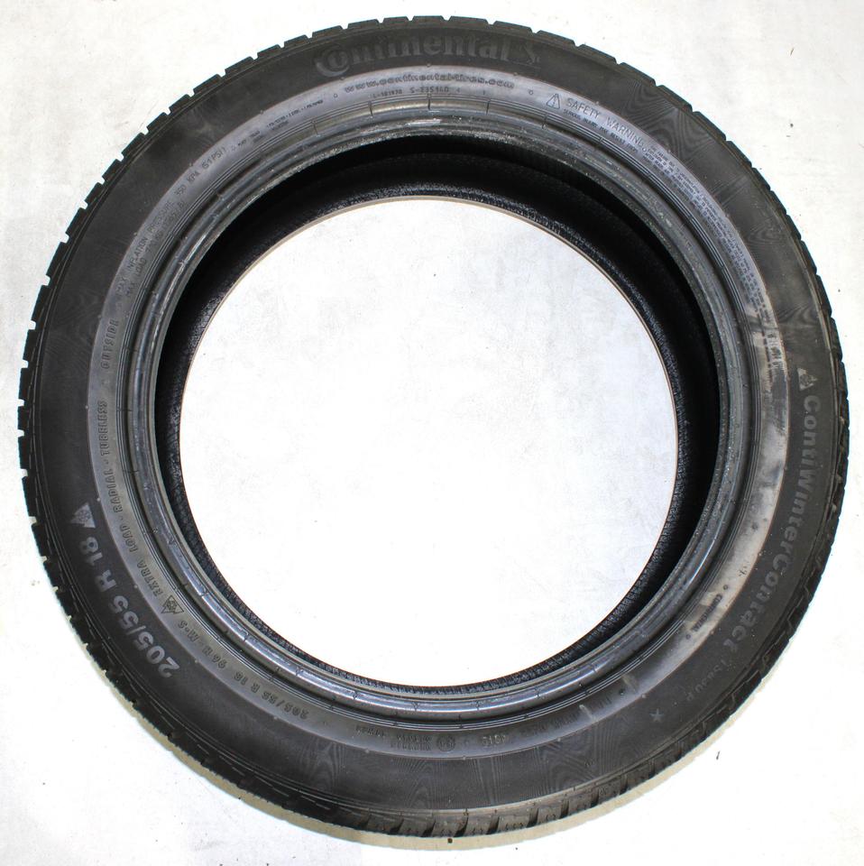 2x 205/55R18 96H CONTINENTAL WINTERREIFEN 6,5MM 2019 * #261I – Bild 6
