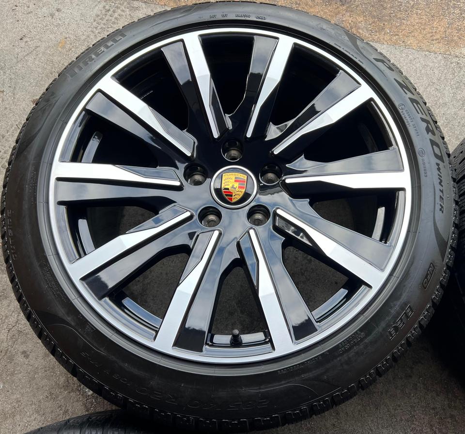 4 ORIGINAL 20" ALU WINTERRÄDER PORSCHE TAYCAN TEQUIPMENT #245F – Bild 5