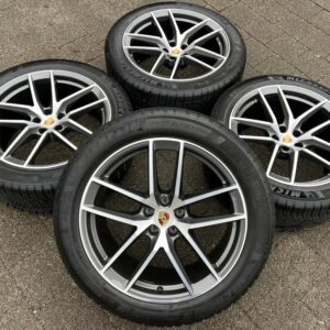 4 ORIGINAL 20" ALU WINTERRÄDER PORSCHE MACAN MICHELIN RDKS  #24ED