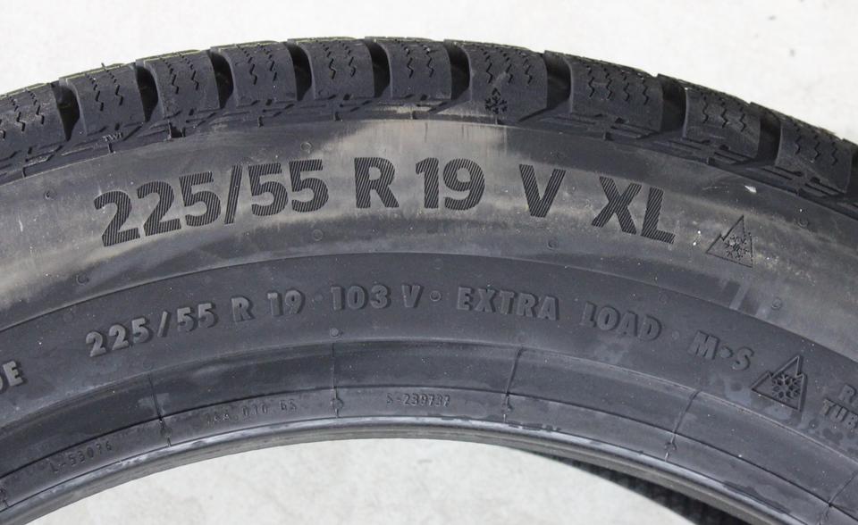 2x 225/55R19 103V 2x 275/45R19 108V CONTINENTAL 2021 NEU #27HI – Bild 7