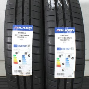 2x 175/55R15 77T FALKEN SINCERA SN110 SOMMERREIFEN 2022 #202T