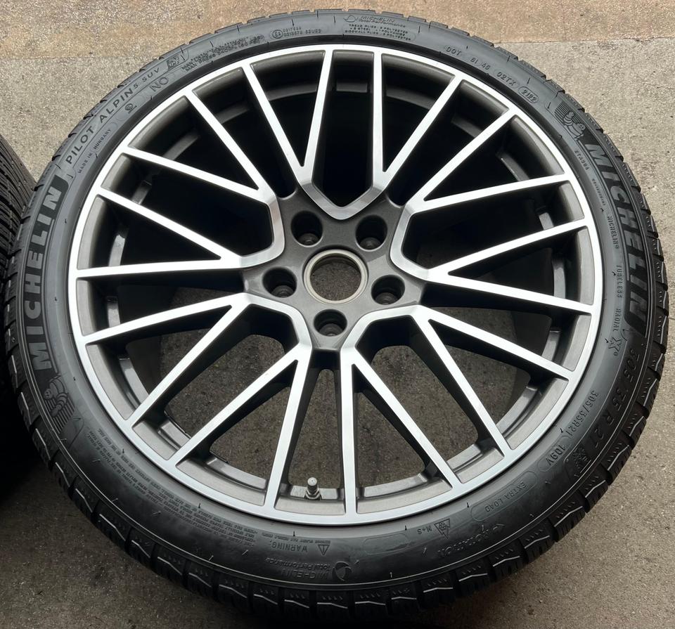 4 ORIGINAL 21" ALU WINTERRÄDER PORSCHE CAYENNE 9YA MICHELIN #23YE – Bild 3