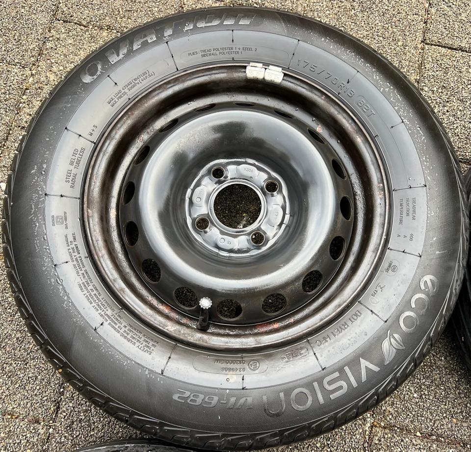 4 SOMMERRÄDER RENAULT MEGANE i 19 21 CLIO B 175/70R13 82T #1QRO – Bild 6