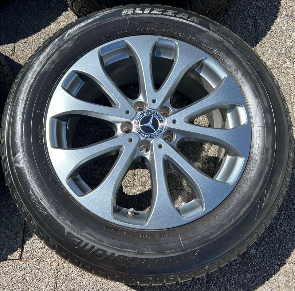 4 ORIGINAL ALU 18" WINTERRÄDER MERCEDES GLC X253 C253 RDKS #1Y2X – Bild 4