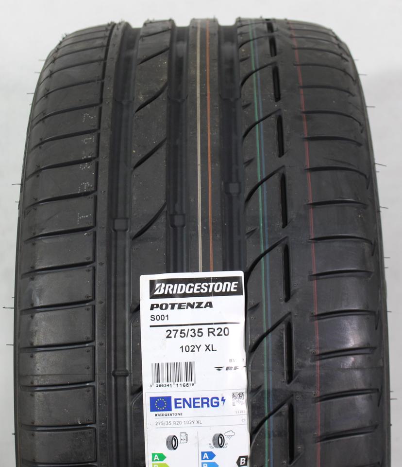 1x 275/35R20 102Y BRIDGESTONE POTENZA S001 RUNFLAT 2022 NEU #1VFY – Bild 2