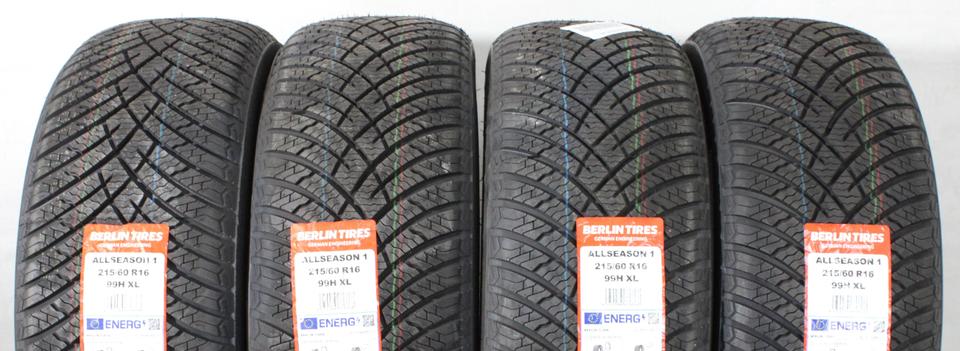 4x 215/60R16 99H BERLIN TIRES GANZJAHRESREIFEN 2024 #25TE – Bild 2