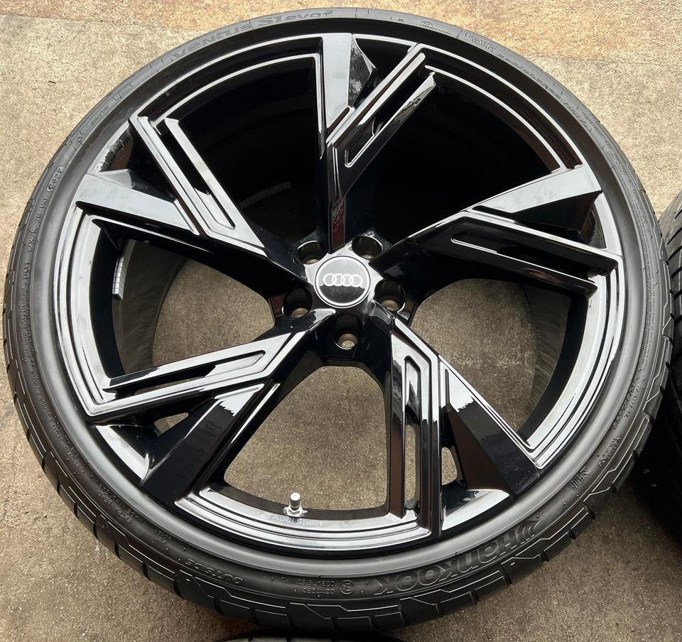 4 ORIGINAL 22" ALU SOMMERRÄDER AUDI RS6 4K RS7 4K0601025BL #24IN – Bild 3