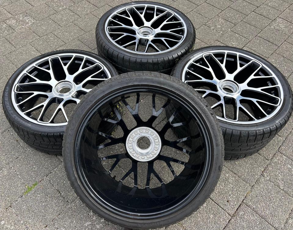 4 ORIGINAL 20" ALU WINTERRÄDER PORSCHE 911 TURBO GTS ZENTRA #1MTB – Bild 8